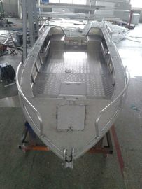 ประเทศจีน 3.00mm V Type Aluminum Flat Bottom Boats For Fishing , CE Certification ผู้ผลิต