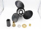 Aluminum Alloy Outboard Boat Propellers 13.25 X17 Pitch Mercury Marine Propellers ผู้ผลิต
